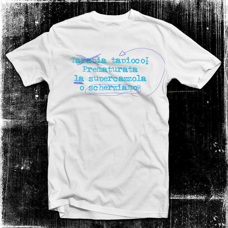 Amici miei t shirt vintage parole2 amicimiei Amici miei t shirt