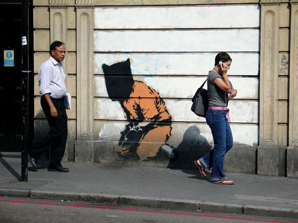 New Recreations of Banksy’s Artwork in Real Life you are not banksy nick stern part2 1 1 New Recreations of Banksy’s Artwork in Real Life