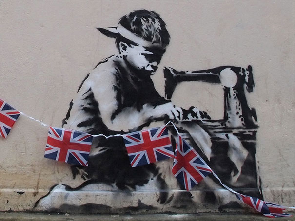 New Recreations of Banksy’s Artwork in Real Life you are not banksy nick stern part2 8 1 New Recreations of Banksy’s Artwork in Real Life