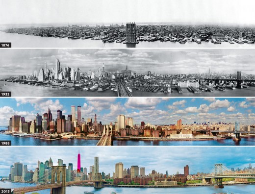 Evolution of the New York skyline from 1876 2013 127 520x396 Evolution of the New York skyline from 1876 2013