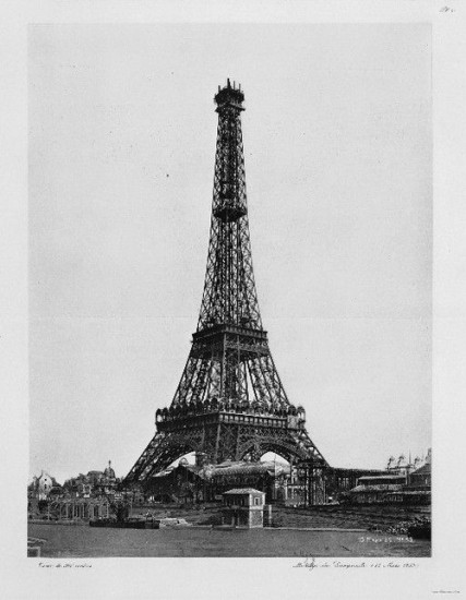 Construction Of Eiffel Tower 1416 Construction Of Eiffel Tower
