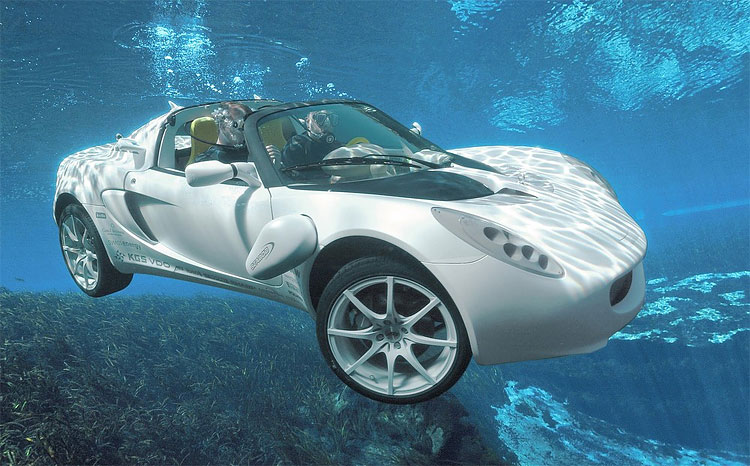 16 sQuba Underwater Concept Car