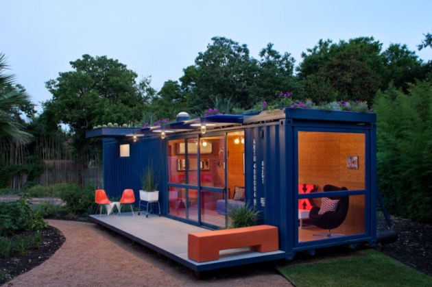  The container with your guests has arrived
