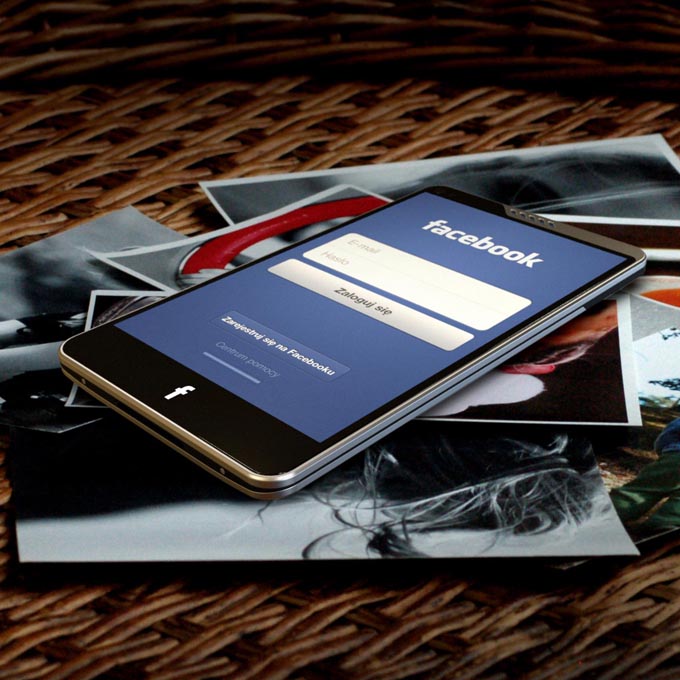 Facebook Phone Concept 27c65 facebook phone michal bonikowski 02 Facebook Phone Concept