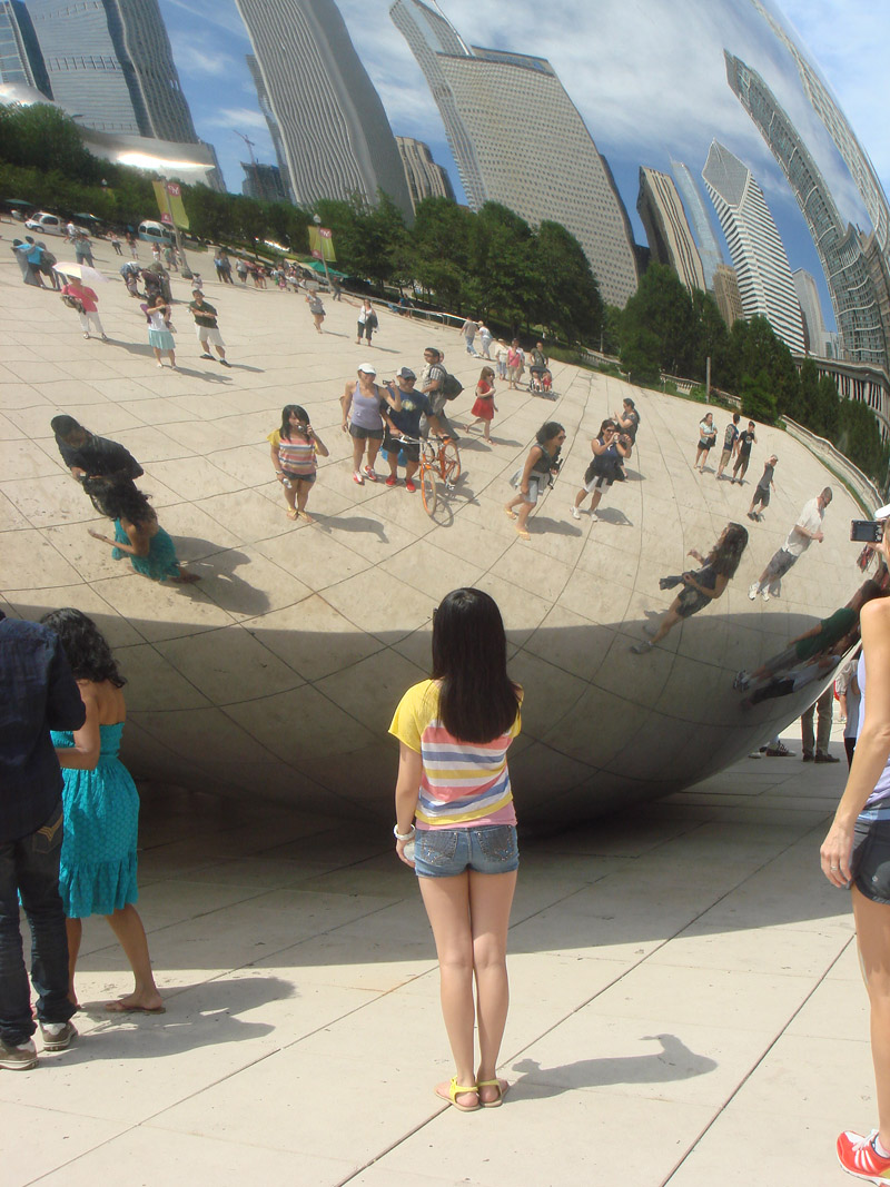 30 Amazing Cloud Gate Sculpture Photos 28 30 Amazing Cloud Gate Sculpture Photos