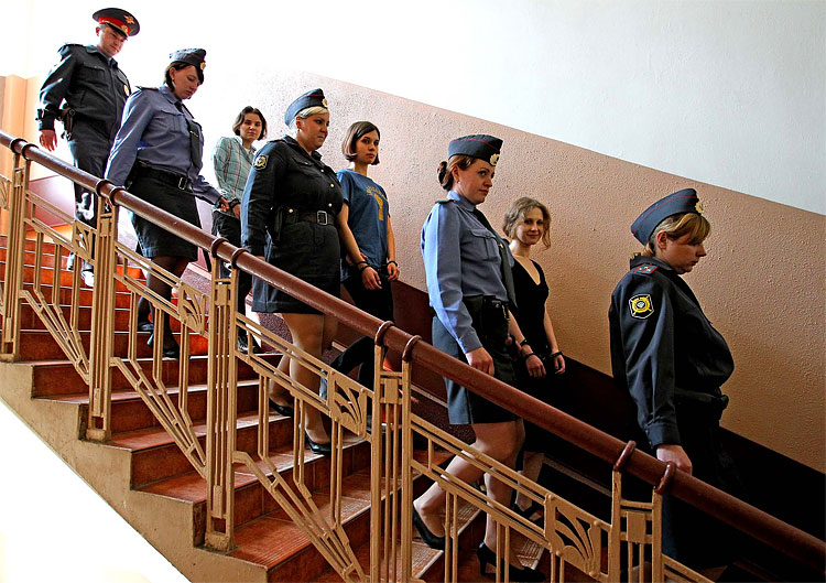 Pussy Riot Sentenced to Two Years in Prison by Russian Court 344 Pussy Riot Sentenced to Two Years in Prison by Russian Court