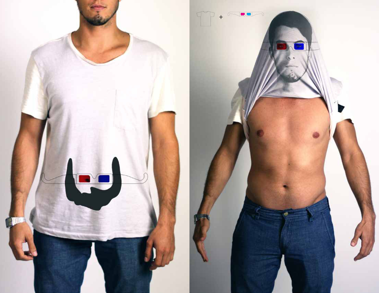 3d flip over by sebastian fernandez T Shirt Design 3D flip over