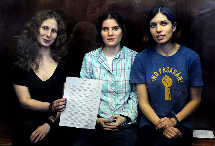 Pussy Riot Sentenced to Two Years in Prison by Russian Court 442 Pussy Riot Sentenced to Two Years in Prison by Russian Court