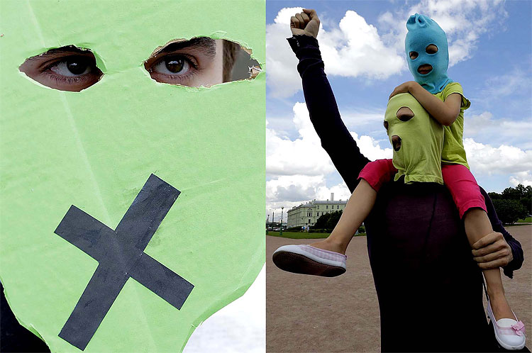 Pussy Riot Sentenced to Two Years in Prison by Russian Court 628 Pussy Riot Sentenced to Two Years in Prison by Russian Court
