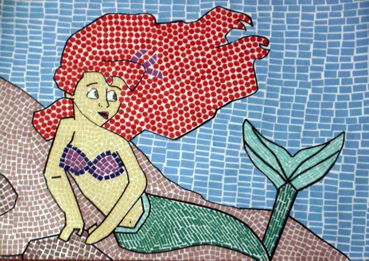 ARIEL MOSAIC 750x532 30+ Awesome Examples of Paper Mosaic Portraits