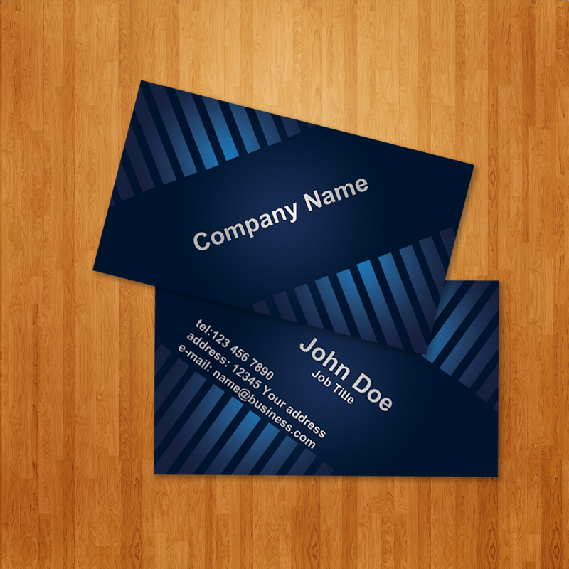 Showcase of 20 Beautiful Blue Business Cards For Inspiration Blue Business Card Showcase of 20 Beautiful Blue Business Cards For Inspiration