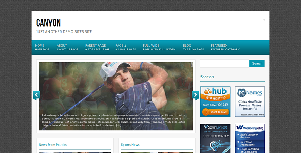 Canyon Free WordPress Theme Canyon Free WordPress Theme Canyon Free WordPress Theme