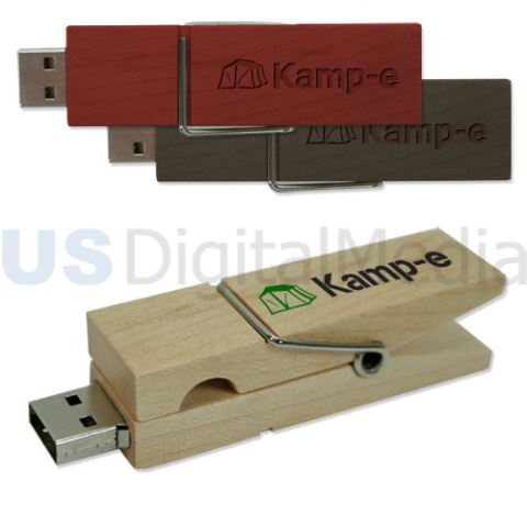 22 Creative USB Designs Clothespin USB Flash Drive1 22 Creative USB Designs