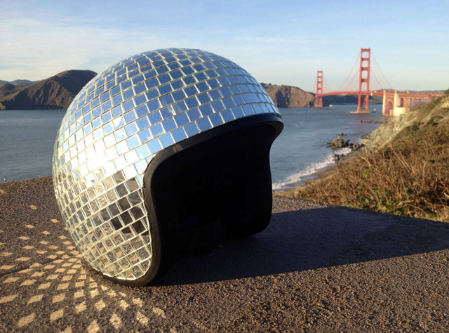 Disco Ball Helmet Disco Ball Helmet