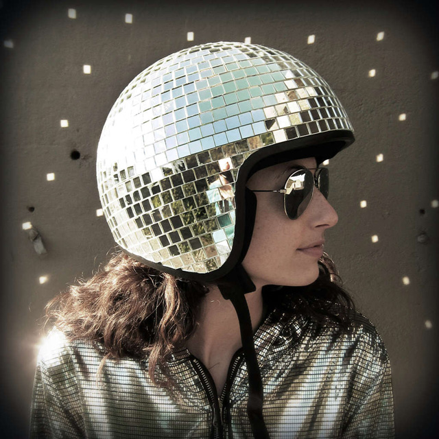 Disco Ball Helmet Disco Ball Helmet