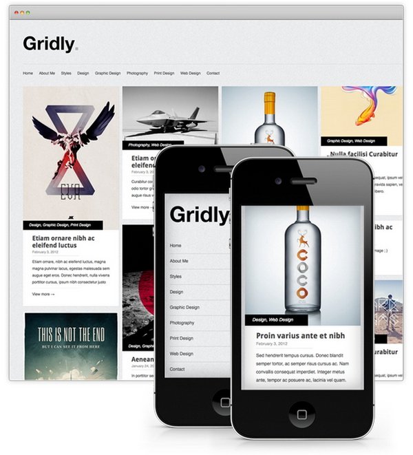 20 Free And Premium Responsive Photography WordPress Themes Gridly 20 Free And Premium Responsive Photography WordPress Themes