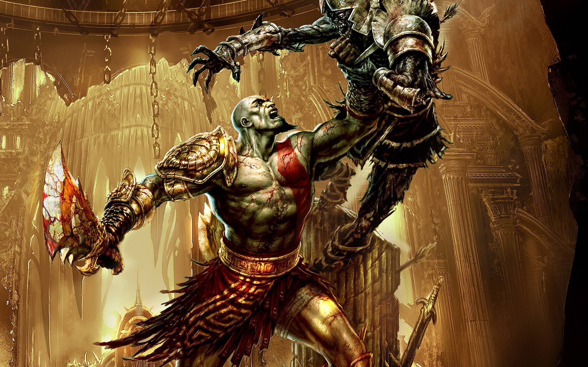 Kratos Angry 25 HD God of War 3 Photos