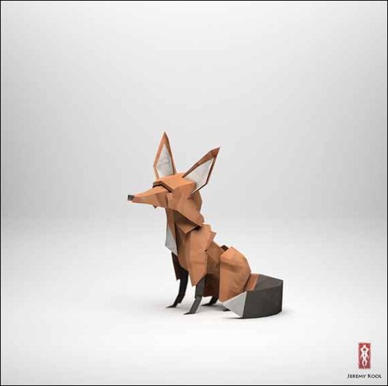 35 Amazing Examples of Origami Artworks Origami Artwork 3 35 Amazing Examples of Origami Artworks