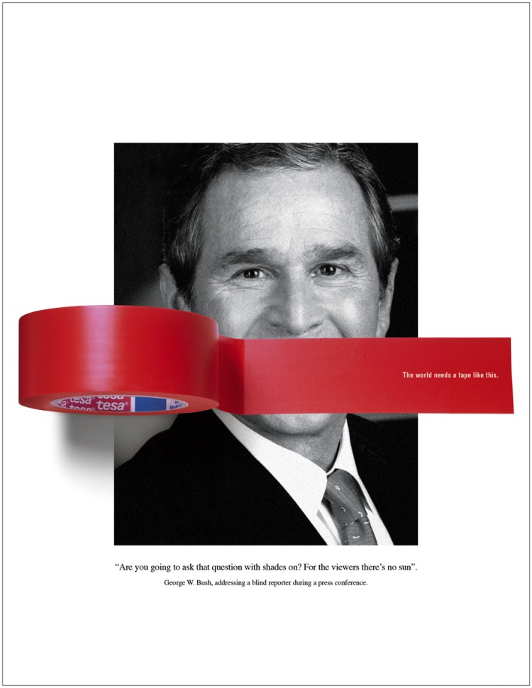 George W. Bush Inspired Posters – 20 Creative Designs TesaBush George W. Bush Inspired Posters – 20 Creative Designs