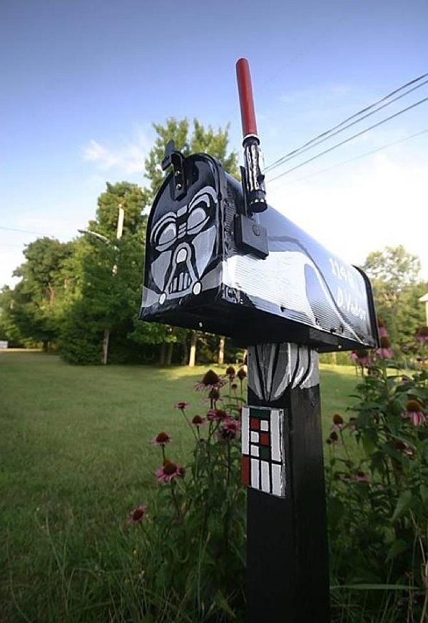 Darth Vader Mailbox Darth Vader Mailbox