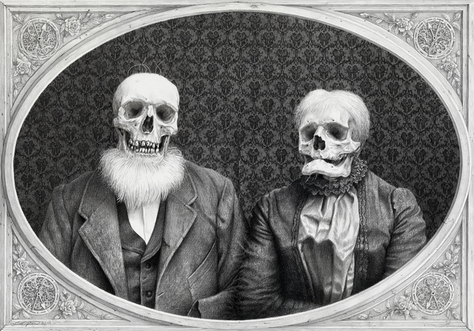 Contemporary artist Laurie Lipton baa09 LaurieLipton07 Contemporary artist Laurie Lipton