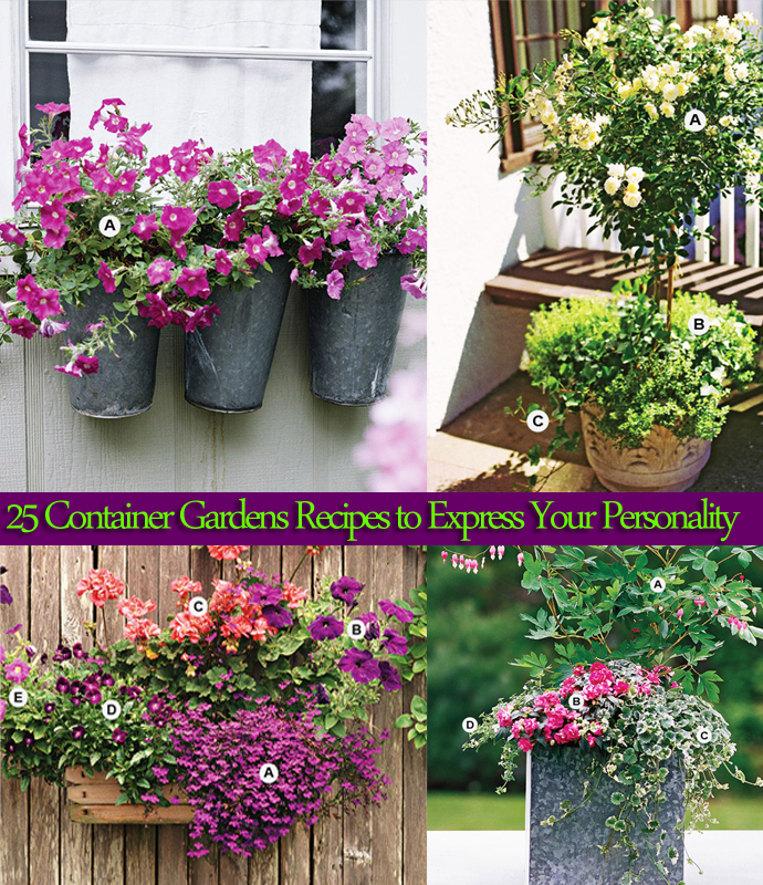 25 Container Gardens Recipes to Express Your Personality designrulz 25 Container Gardens Recipes to Express Your Personality