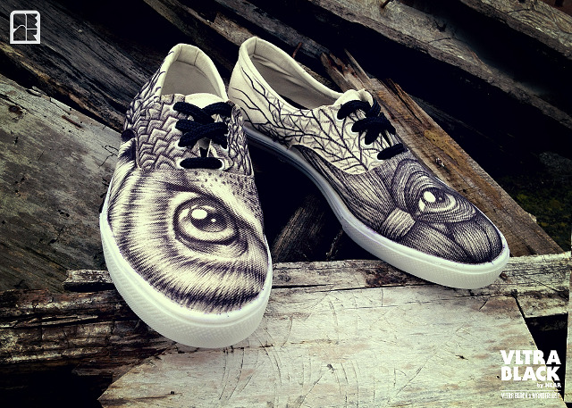 VltraBlack, custom shoes by nearsyx VltraBlack, custom shoes by nearsyx