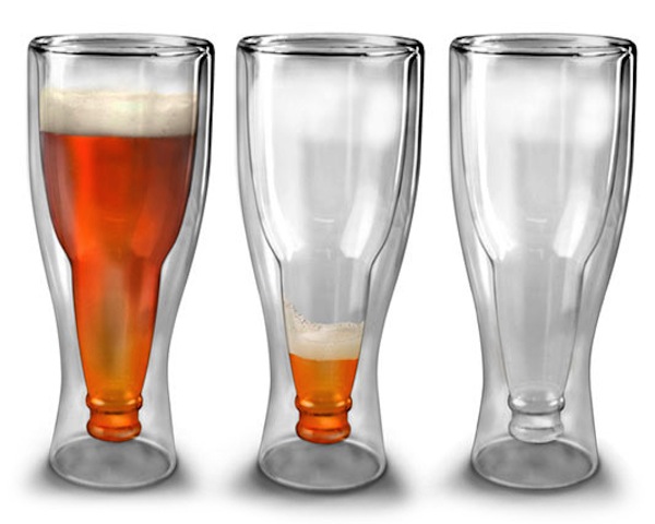 Hopside Down Beer Glass Hopside Down Beer Glass