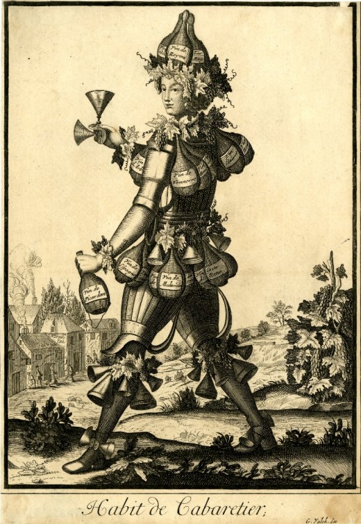 i1a24 COSTUMES BY NICOLAS DE LARMESSIN II (1700)