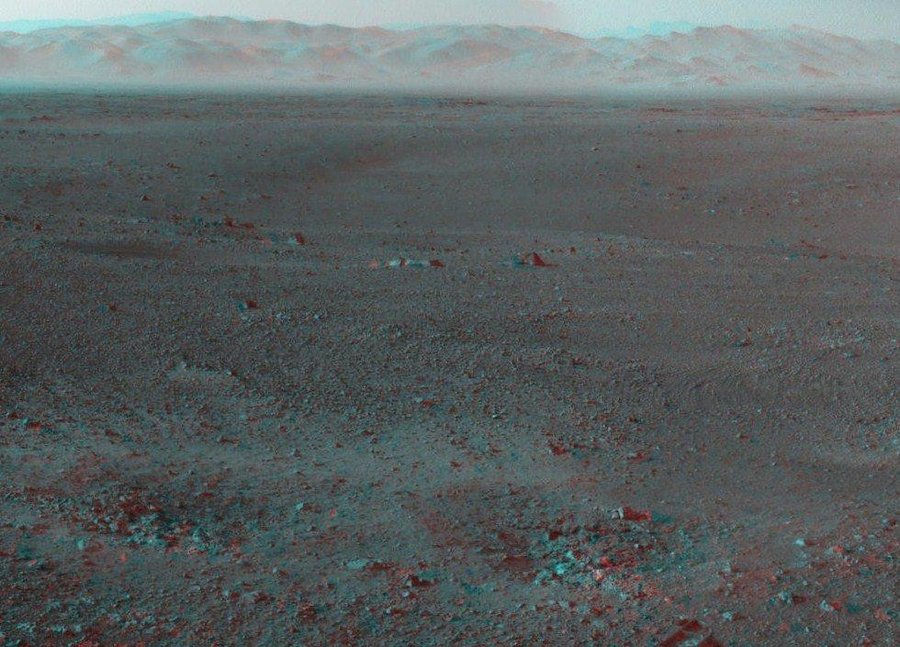 imagesizer mars curiosity Gale Crater on Mars in 3D
