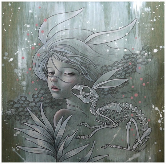 Paintings by Audrey Kawasaki kava 1 Paintings by Audrey Kawasaki