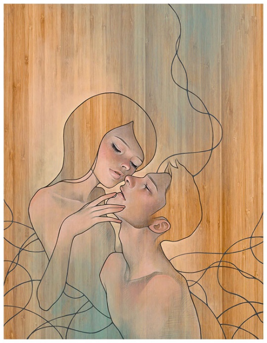 Paintings by Audrey Kawasaki kava 2 Paintings by Audrey Kawasaki