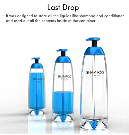  Last Drop. The ultimate shampoo dispenser