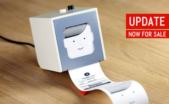 UPDATE! The cutest little printer is now for sale! little printer update UPDATE! The cutest little printer is now for sale!