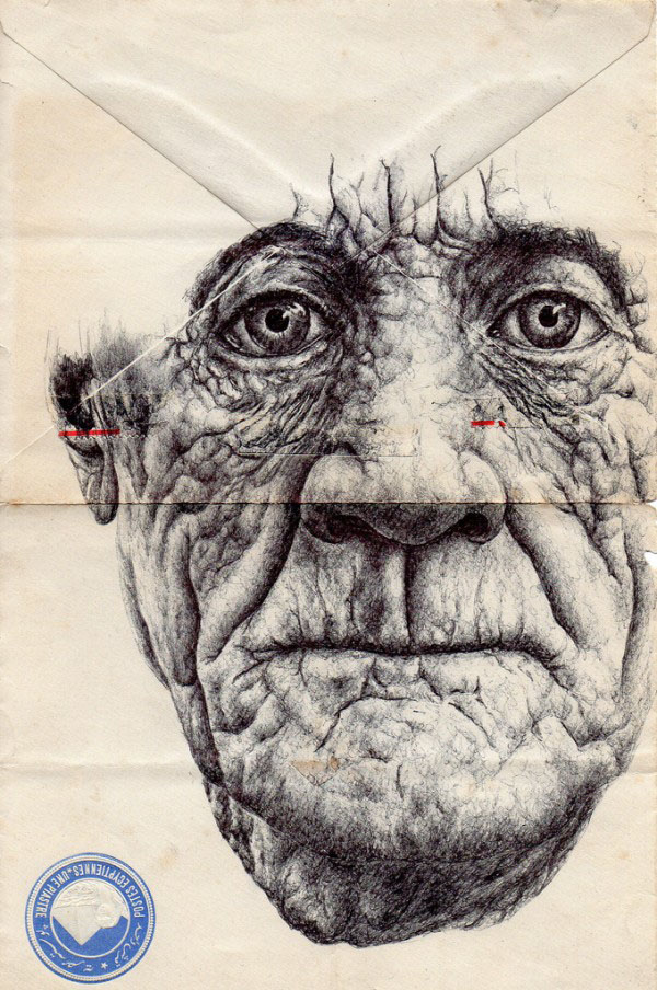 Envelope Portraits by Mark Powell Envelope Portraits by Mark Powell