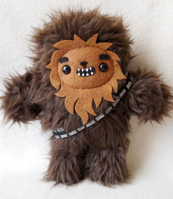 Nerdy Plushies misscoffee michelle coffee plush doll chewbacca Nerdy Plushies