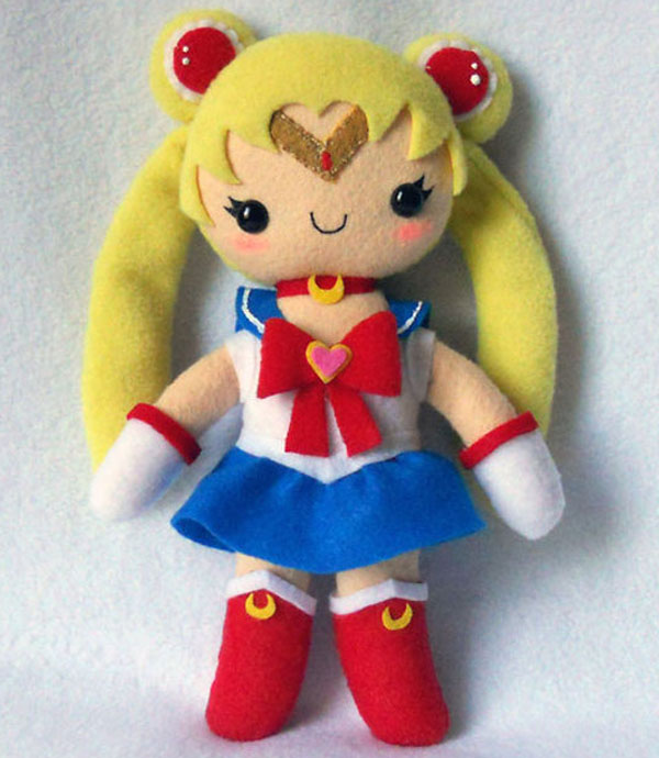 Nerdy Plushies misscoffee michelle coffee plush doll sailor moon Nerdy Plushies