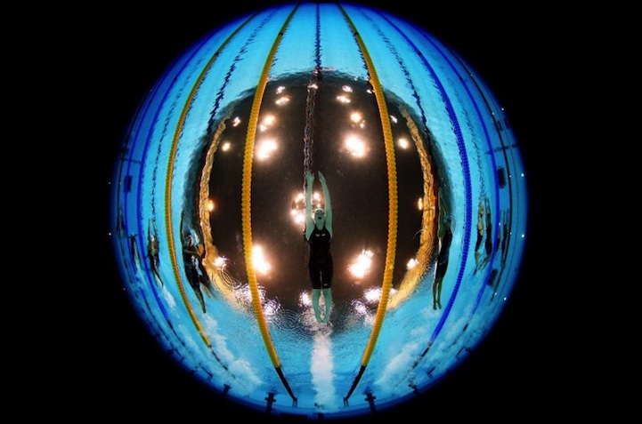 Epic Underwater Fisheye Photos at London 2012 Olympics missy franklin Epic Underwater Fisheye Photos at London 2012 Olympics