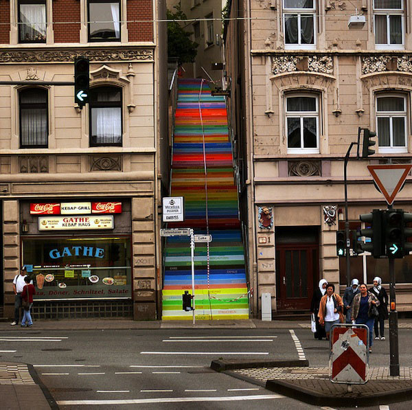 Colourful Neighbourhood Steps Colourful Neighbourhood Steps