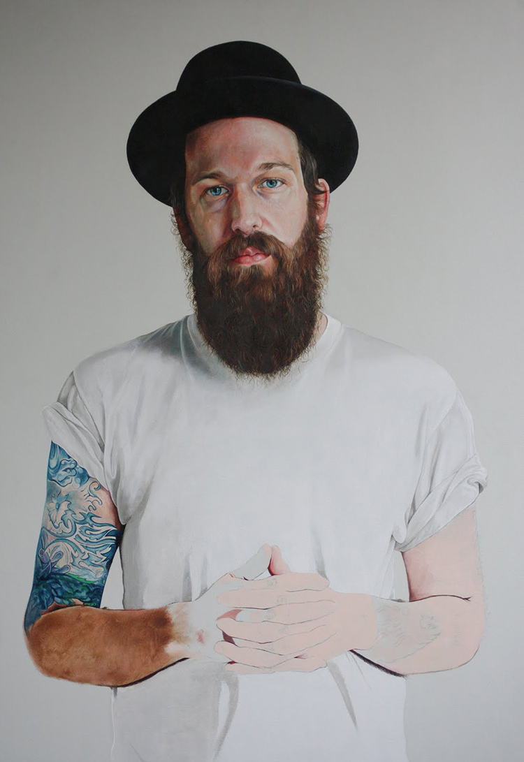 Richie Culver by Alan Coulson (Oil painting) richie culver by alan coulson b Richie Culver by Alan Coulson (Oil painting)