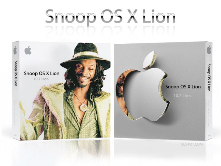 If Snoop Lion was to Endorse Apple snoop osx lion 750x562 If Snoop Lion was to Endorse Apple