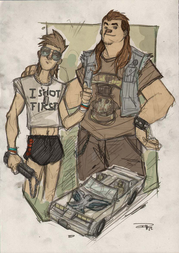  80s Star Wars High Schoolers