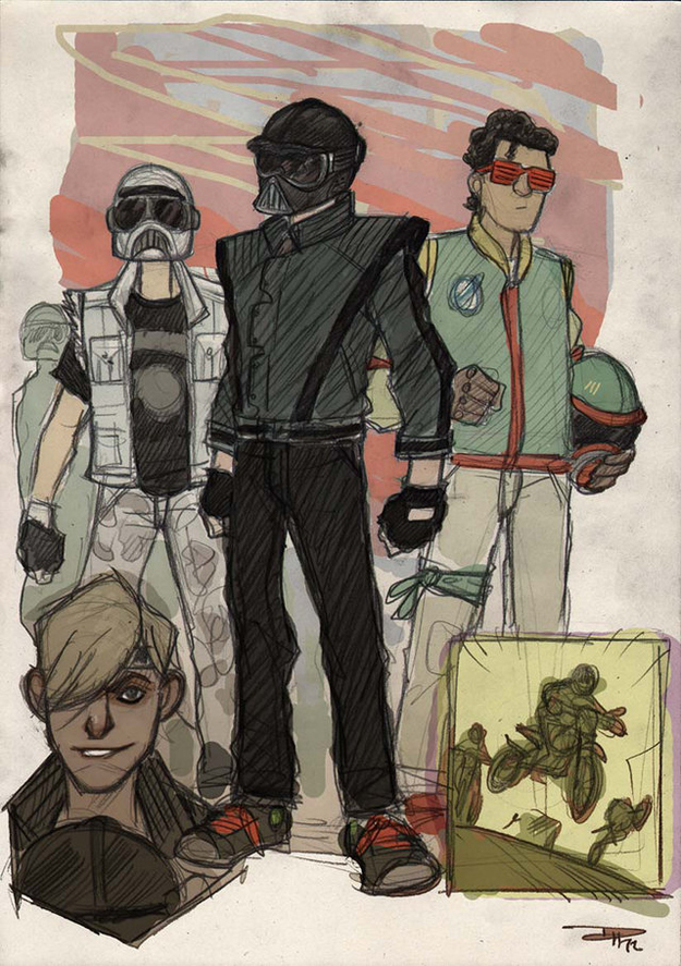  80s Star Wars High Schoolers