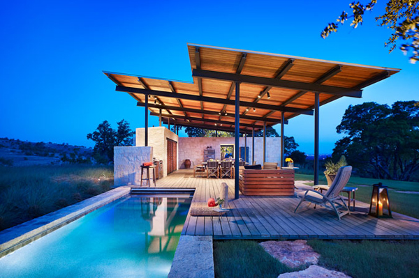 Texas Pool House Texas Pool House