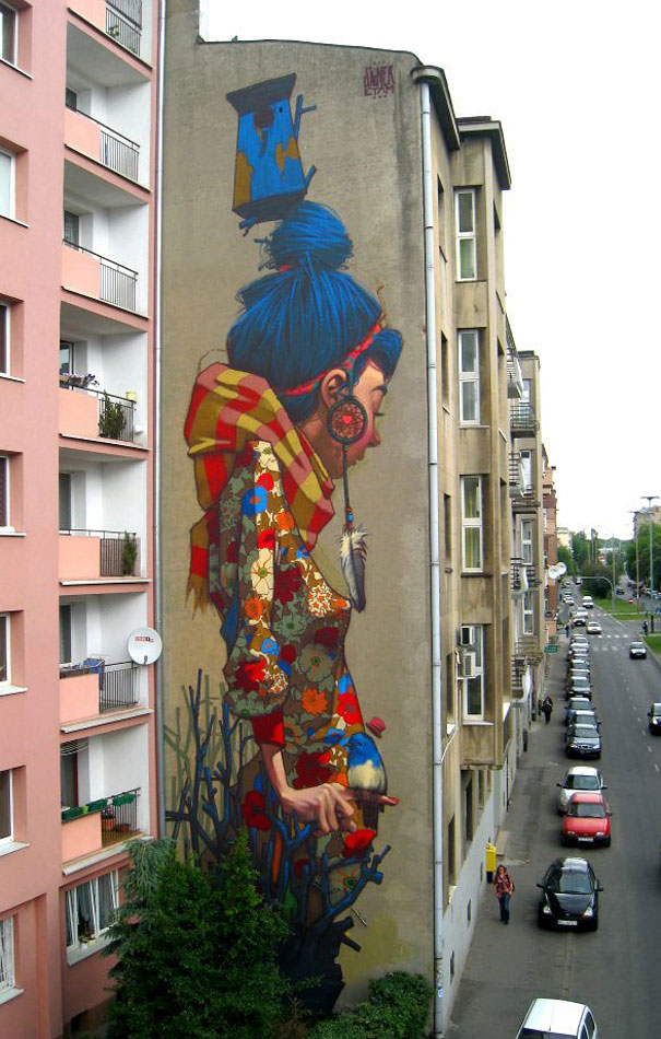 Amazing Large Scale Street Art Murals From Around The World street art murals 33 Amazing Large Scale Street Art Murals From Around The World