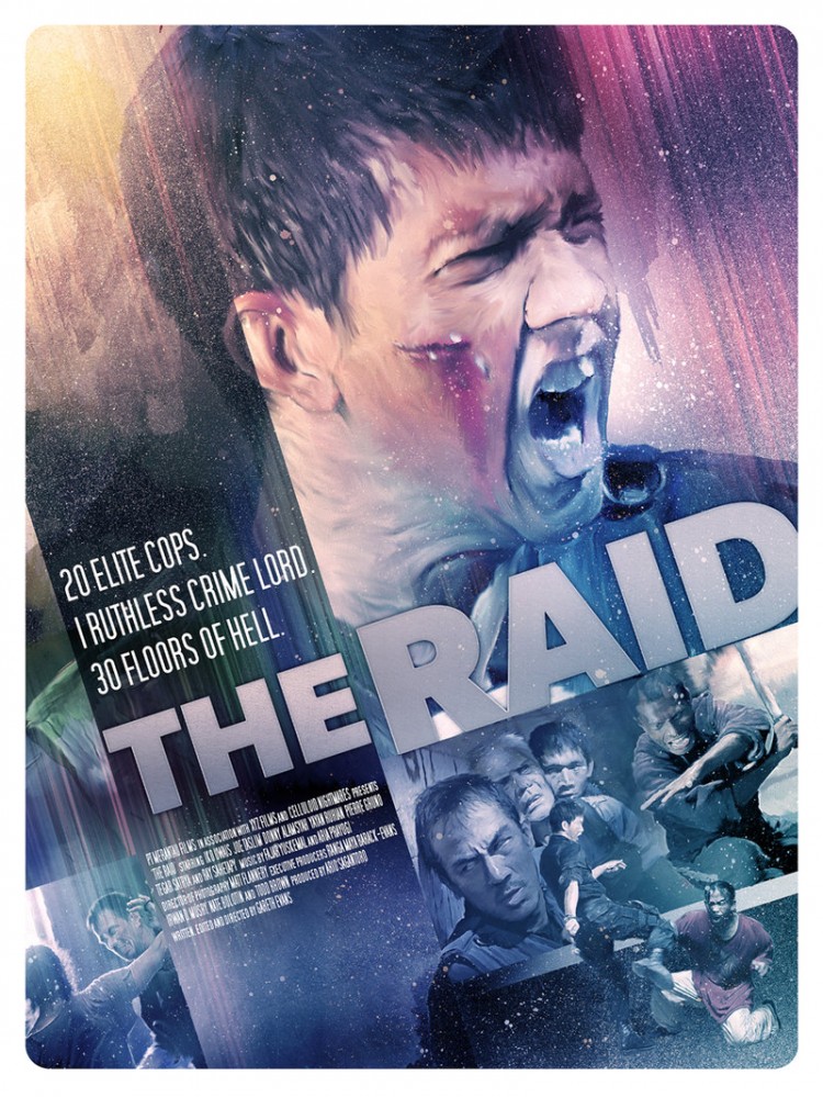 Movie Posters by Richard Davies the raid by turk1672 d4yiq6t 750x999 Movie Posters by Richard Davies