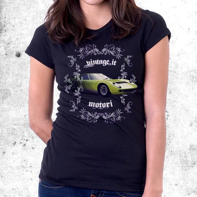 Lamborghini Miura t shirt vintage motori lamborghini miura Lamborghini Miura t shirt