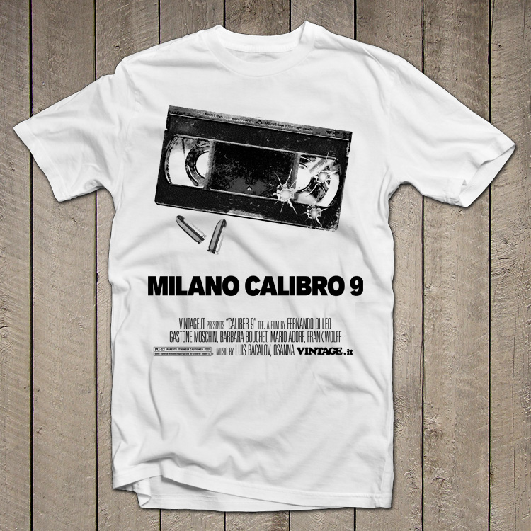 vintage vhs milano calibro 9 Milano calibro 9 t shirt