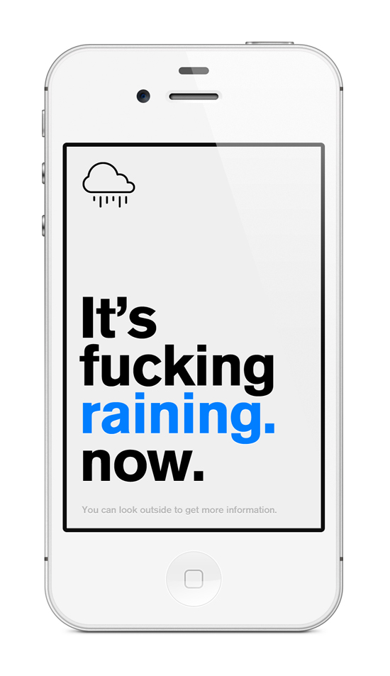 Authentic Weather app by Tobias van Schneider weatherappbig Authentic Weather app by Tobias van Schneider
