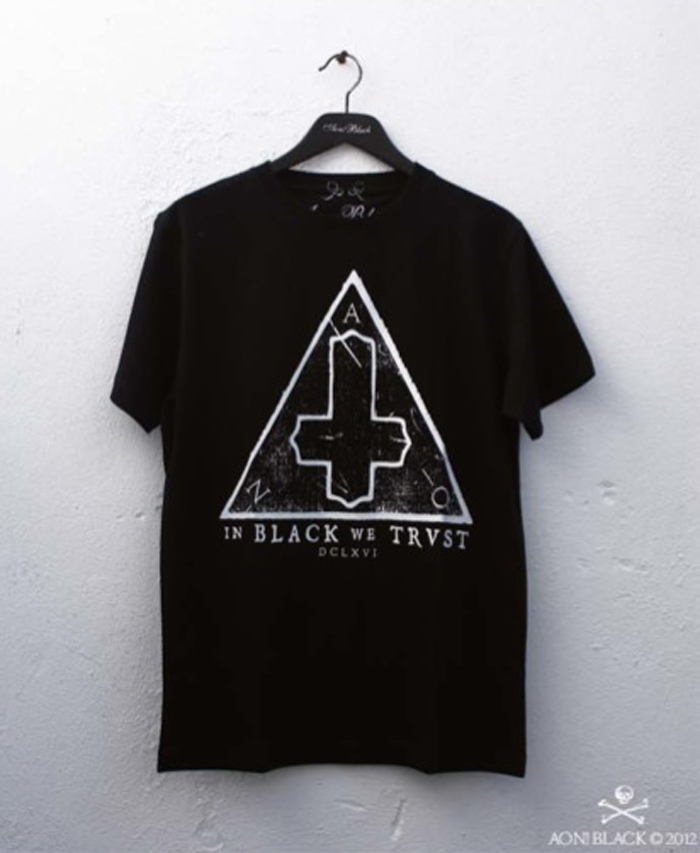 tee shirt by Aon! Black 02 aon tee shirt by Aon! Black